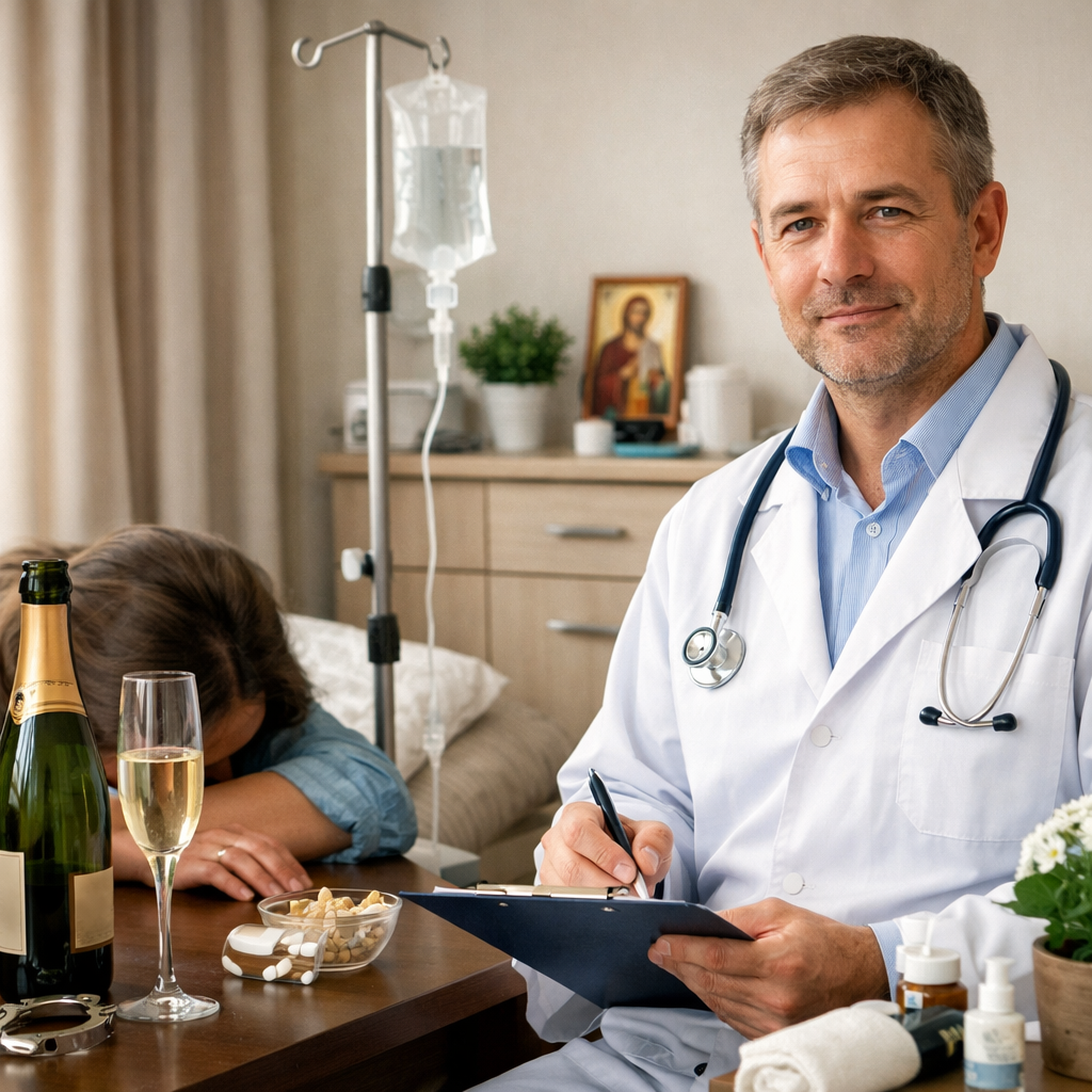 Можно ли уйти в запой с шампанского и как выйти из запоя?